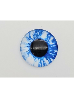 Глазки стеклянные неклеевые дизайн 12, размер 6 мм