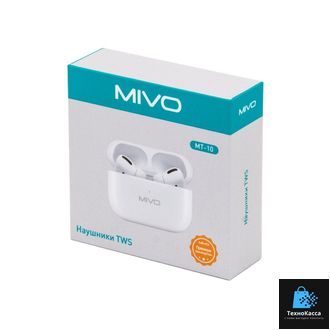 Беспроводные наушники MIVO MT- 10 Bluetooth 5.1 с микрофоном и сенсорным управлением
