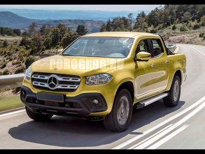 Пороги для Mercedes-Benz X-Class (2017-) Start
