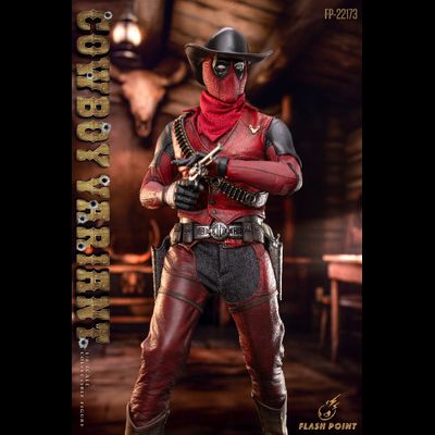 Ковбой Дэдпул ("Дэдпул и Росомаха") - Коллекционная ФИГУРКА 1/6 Cowboy Variant (FP-22173) - Flashpoint Studio