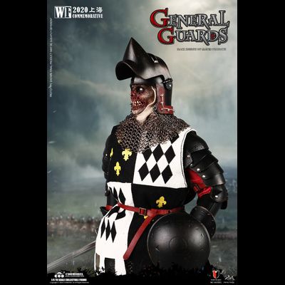 Страж генерала (Черный рыцарь, лимитированная версия) - Коллекционная ФИГУРКА 1/6 scale SERIES OF EMPIRES (DIECAST ALLOY) - GENERAL GUARDS (BLACK KNIGHTS WF2020 LIMITED VERSION) (SE2001) - COOMODEL