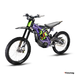 Электромотоцикл WHITE SIBERIA SUR-RON X Light bee 6000W фиолетовый