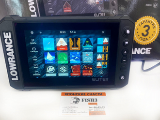 Эхолот/картплоттер Lowrance ELITE FS 7 c датчиком Active Target