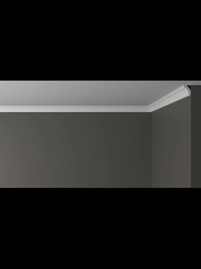 Потолочный плинтус DECOR-DIZAYN DD36, из дюрополимера, под покраску, ударопрочный