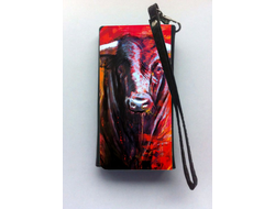 Универсальный чехол на телефон с символикой "Быка" №13