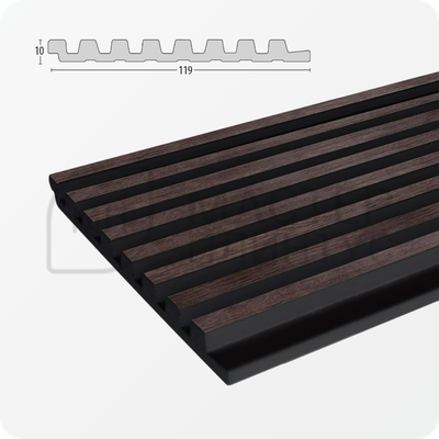 стеновая панель Grace 3D RAIL EAST Галс дуб рустикальный