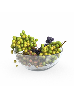 еда Виноград в вазе 017