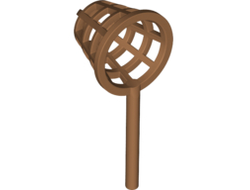 Minifigure, Utensil Net - Small Meshed, Medium Nougat (24086 / 6182225 / 6253187)