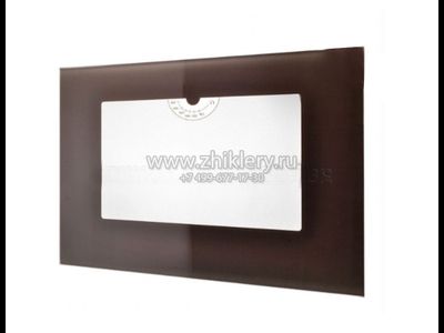 Стекло внешнее GEFEST 1200 C6 K19, коричневое с термоуказателем (598x409)