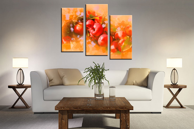 Модульная картина "Яблочное утро"