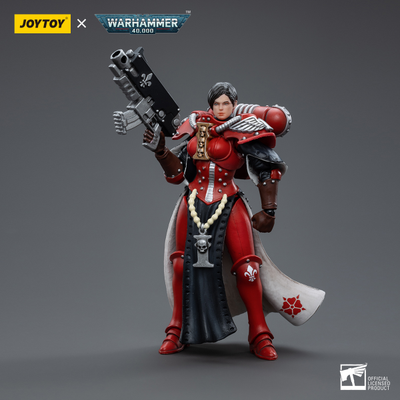 Сестра Битвы Ордена Кровавой Розы Игнатия (Warhammer 40k) - КОЛЛЕКЦИОННАЯ ФИГУРКА 1/18 Adepta Sororitas Battle Sisters Order of the Bloody Rose Sister Ignacia (JT4539) - JOYTOY