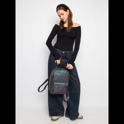 Женский кожаный рюкзак Albiate Premium northern lights 
(арт. 3103-57)