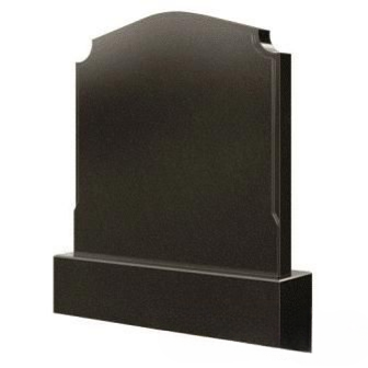 Горизонтальная прямая стела с выемками в углах