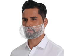 Beard Cover 100   ერთჭერადი წვერის ბადე თეთრი 100 ც საბითუმო და საცალო