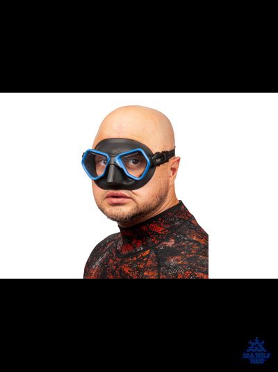 Маска для дайвинга Scuba Brothers TRITON BLACK/BLUE