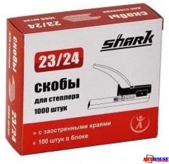 Скобы для степлера Shark 23/24 (1уп.-1000шт)