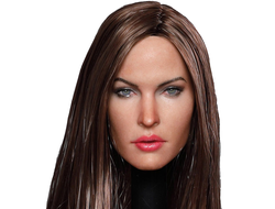 Женская голова (скульпт)  1/6 female head sculpture in Europe and America (GC029 A) - GACTOYS