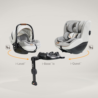 Joie I-LEVEL Signature 0 + автокресло с базой ISOFIX