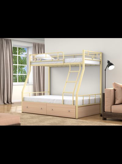 Двухъярусная кровать Раута слоновая кость