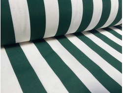 ZB-1 Палаточная ткань темно-зеленый/белая полоса VIKA 1,5х100 м полиэстер (Ткань Оксфорд)