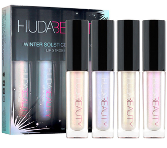 Набор блесков для губ Huda Beauty Winter Solstice Mini Lip Strobes оптом