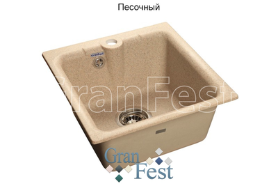 Керамогранитная мойка GranFest Гранфест Practic GF-P420