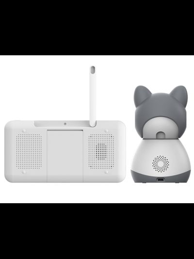 Видеоняня Ramicom VRC300, монитор 12,7 см. и одна поворотная видеокамера с датчиком движения и доступом на смартфоне с аккумулятором в мат. блоке и с DVR, HD