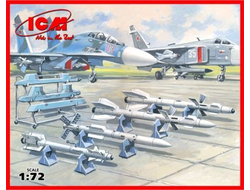 Сборная модель: (ICM 72212) Советское авиавооружение "воздух-воздух"