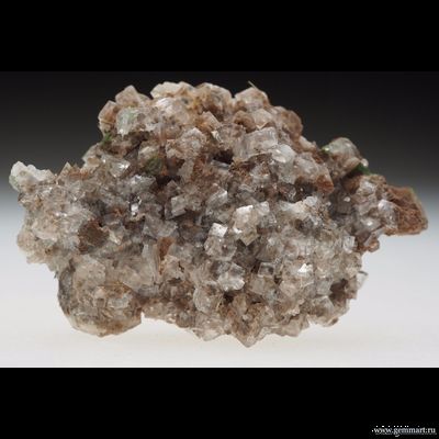 Конихальцит и кальцит. Цумеб. Намибия. 54*35*23мм.