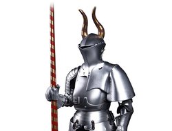 Рыцарь в турнирной броне (стандартная версия) - КОЛЛЕКЦИОННАЯ ФИГУРКА 1/6 SUPERALLOY EMPIRE LEGEND TOURNAMENT KNIGHT (STANDARD SILVER VERSION) (EL008) - COOMODEL