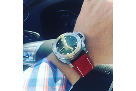 Пошив ремешка из кожи страуса