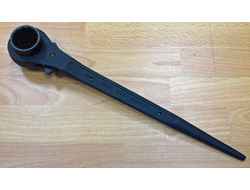 Ключ монтажный коликовый 24х27 с трещоткой и переключателем