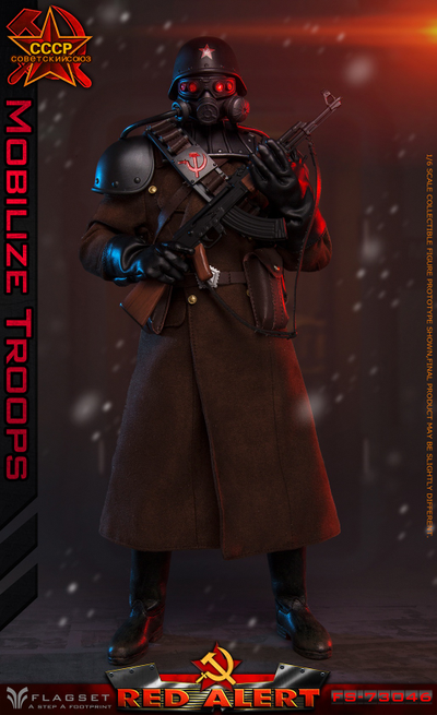 Советский призывник (Conscript, Red Alert 2) - КОЛЛЕКЦИОННАЯ ФИГУРКА 1/6 RED ALERT (FS-73046) - FLAGSET