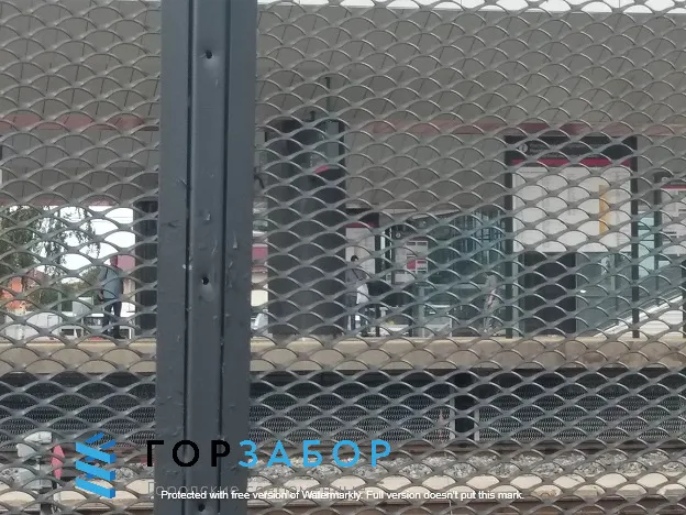 Сетчатое секционное ограждение по требованиям РЖД