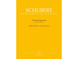 Schubert Schwanengesang D 957,  "Die Taubenpost" D 965 A Medium Voice