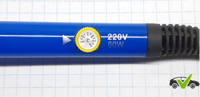 Паяльник 60Вт с регулировкой температуры с керамическим нагревателем