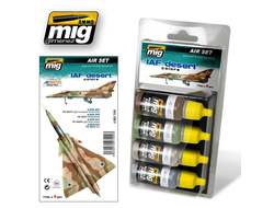 Ammo MIG: Набор акриловых красок: Пустынные цвета ВВС Израиля