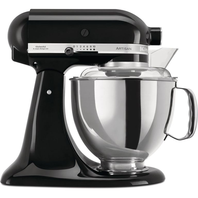 Планетарный Миксер KitchenAid ARTISAN 4.8л., черный, 5KSM175PSEOB