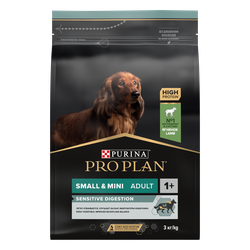 Pro Plan (Про План) Sensitive digestion для собак мелких и карликовых пород с чувствительным пищеварением с ягнёнком 3 кг
