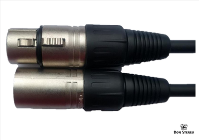 Изображение разъемов xlr на кабеле DS-кабель MRR3