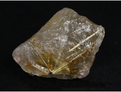 Кварц с рутилом (рутиловый), Бразилия (30*22*13 мм, 10 г) №27341