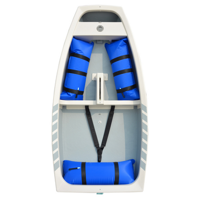 Корпус швертбота OnePlus Boat Optimist Racer OPBS101 из стеклопластика белый