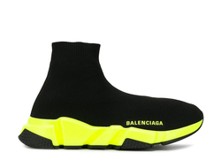 Balenciaga Speed Trainer черно-желтые мужские (41-45)