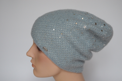 Шапка Италия Вицио 6161 голубая