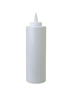 Ёмкость для соуса 375 мл, d=55 мм, h=215 мм, белая