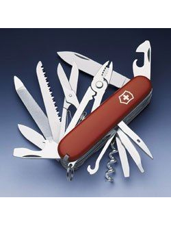 1.3773 Офицерский нож HANDYMAN, 91 мм, красный, Victorinox