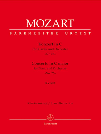 Mozart. Konzert №25 C-Dur KV503 für Klavier und Orchester