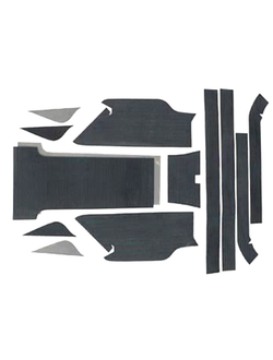 Нескользящий коврик WSM 012-222BLK для Yamaha Super jet