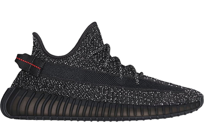 Adidas Yeezy Boost 350 V2 Reflective Black Big Size