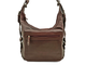 (Артикул AB-9 maroon) Модная женская сумка-трансформер, может носиться на плечо и за спину, натуральная кожа